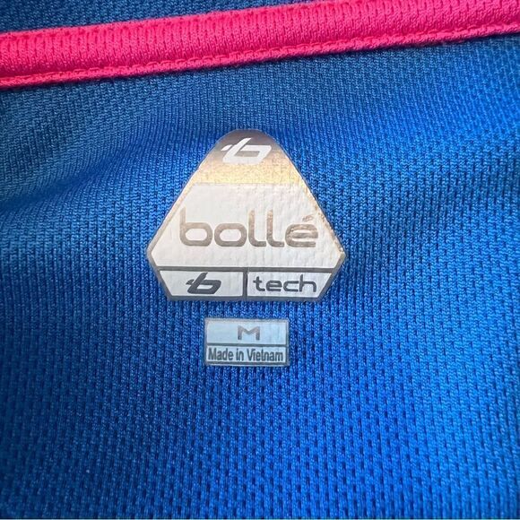 3 for $30! Bollé blue short sleeve polo shirt. Size medium - Picture 4 of 8